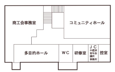 なかまっぷ2F見取り図